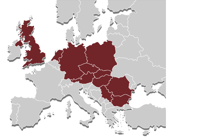 IT services map Europe
